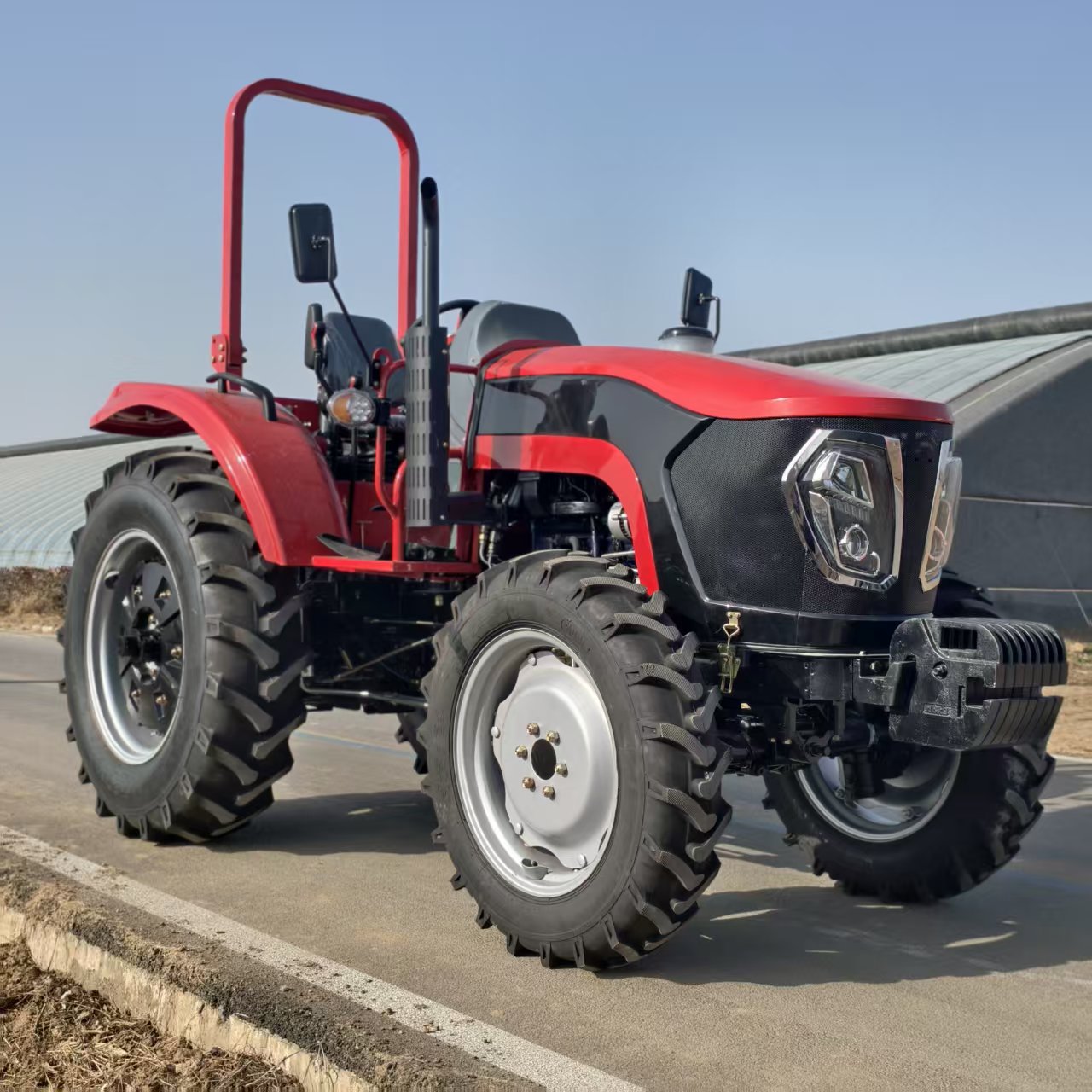 Tractor with Plough1